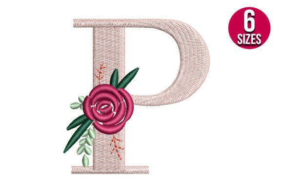 Floral Alphabet P Letter: A Seller’s Review