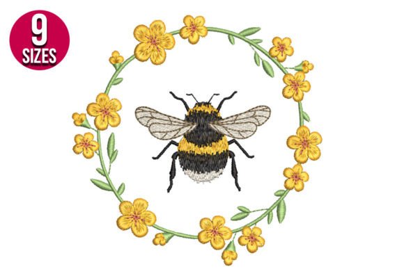 Floral Bee Wreath Design Review