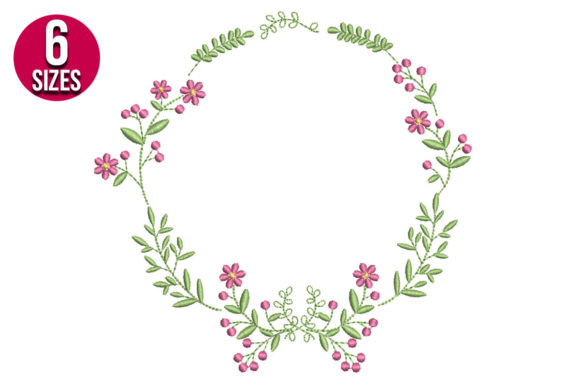 Floral Frame Embroidery Design Review