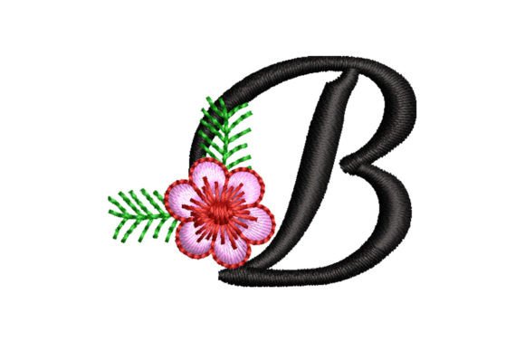 Floral Letter B Embroidery Review