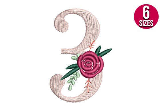 Floral Number 3 Embroidery Review