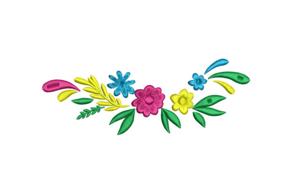 Floral Wreath Embroidery Design Review