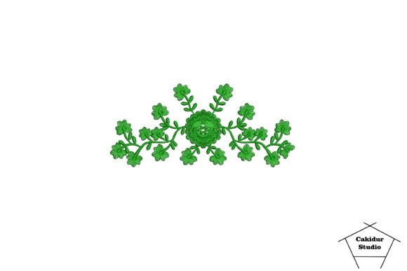 Green Flowers Embroidery Design Review