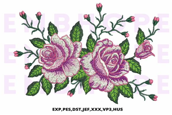 Purple Stitch Flowers: A Designer’s Take on Timeless Embroidery