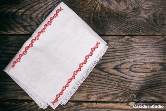 Red Fence Border Embroidery Review