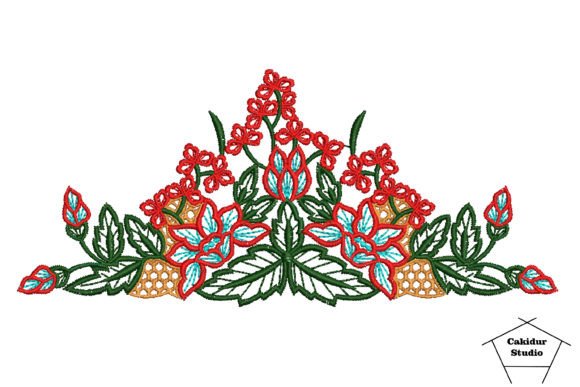 Trio Leaves Bush Embroidery Review